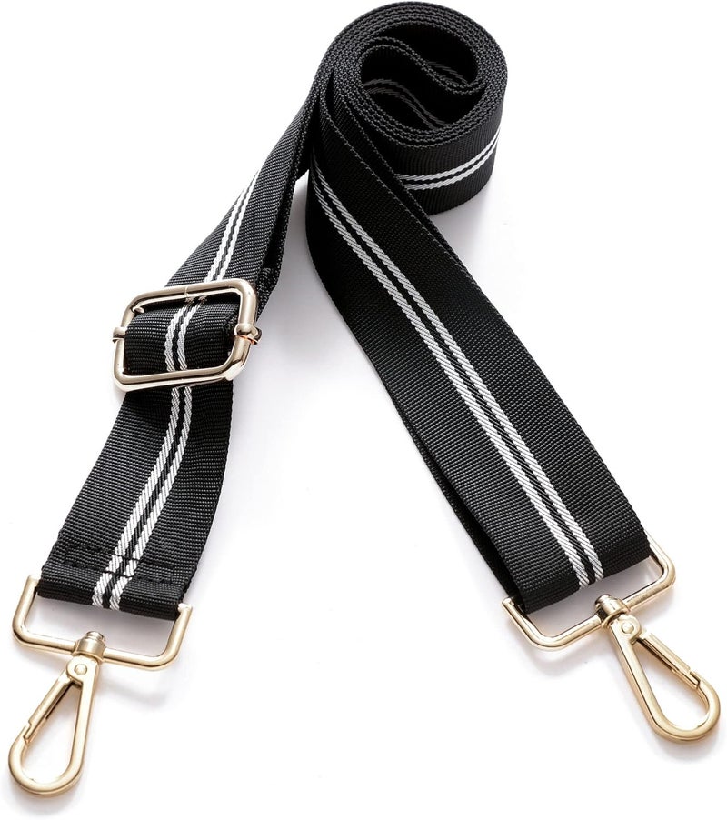 S-Jacorry Purse Strap Replacement Crossbody Wide Shoulder Strap Adjustable Canvas Straps Handbag Strap Replacement Belts - Image 2